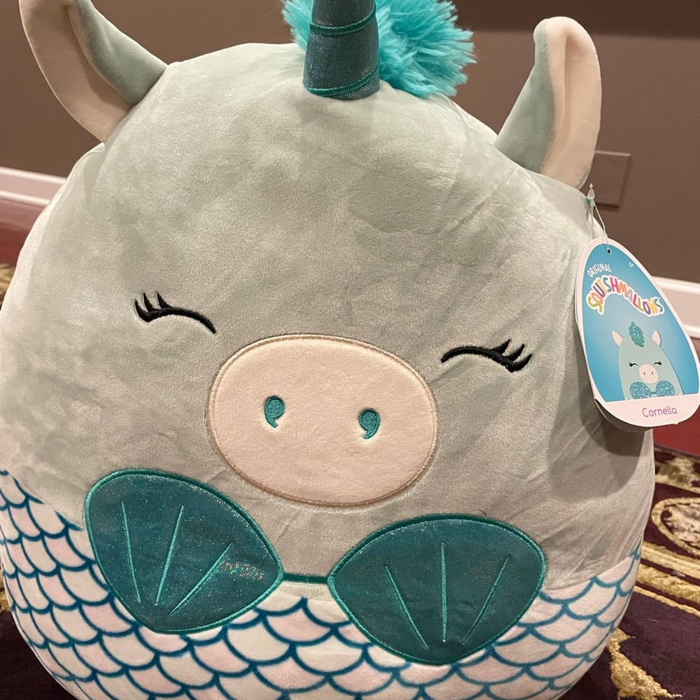16” Cornella Unimermaid Squishmallow